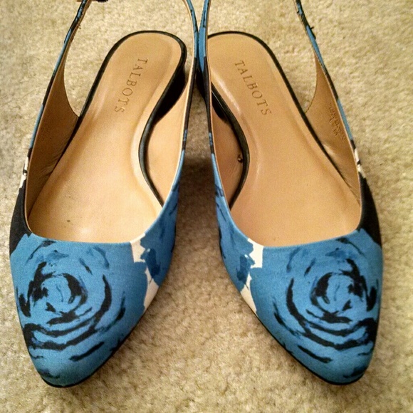 talbots slingback shoes